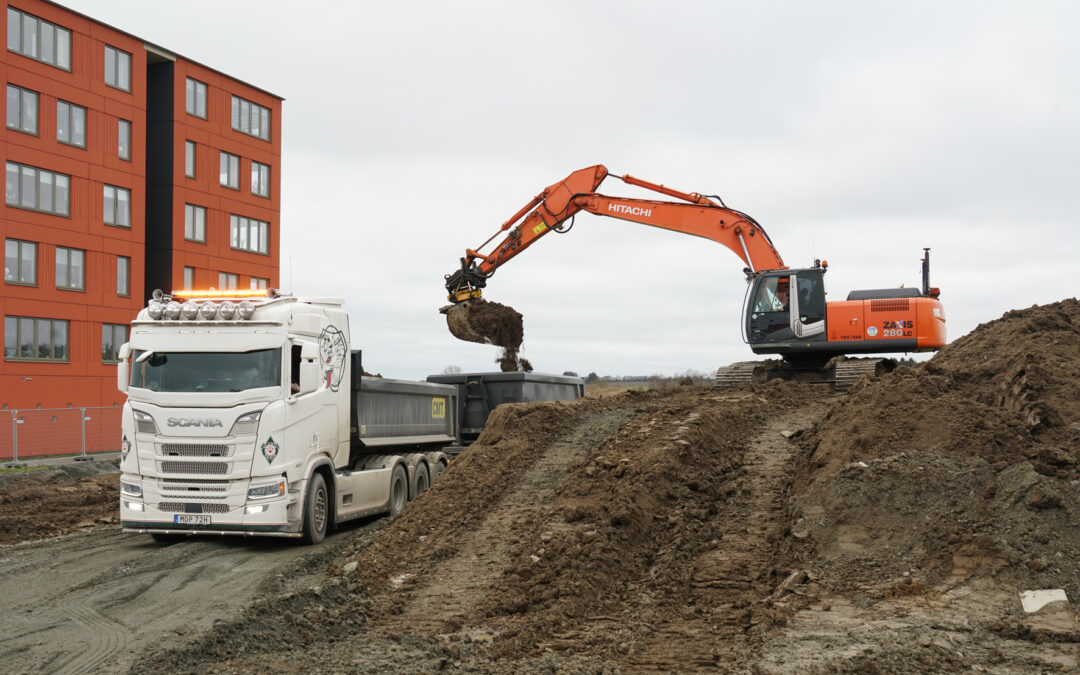 Vi bygger skola för 200 elever i Ystad.
